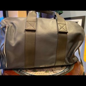 Bugatchi Nappa Weekender leather Duffel